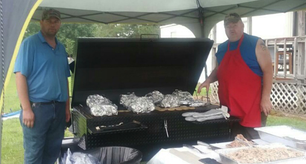 Jacksonville, North Carolina, new Carolina Pig Cookers grill owner.