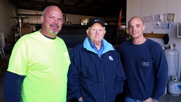 Carolina Pig Cooker owner, Burlington, North Carolina, November 21, 2014.