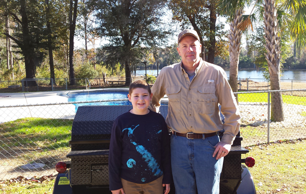 Carolina Pig Cooker owner, Florence, South Carolina, November 22, 2014.