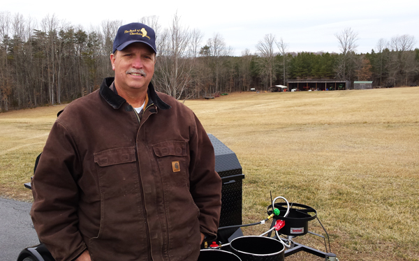 New Carolina Pig Cooker owner, from Cullen, Virginia