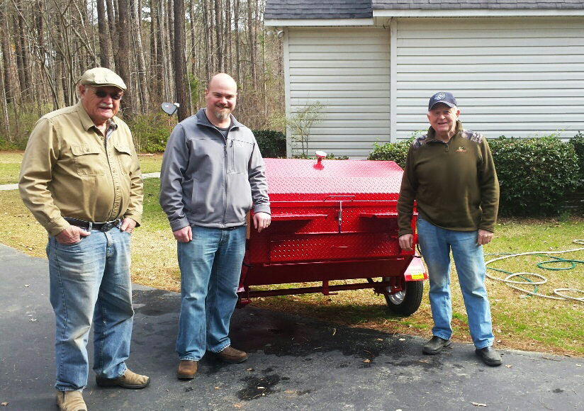 Carolina Pig Cookers, newest owner from Colfax, North Carolina