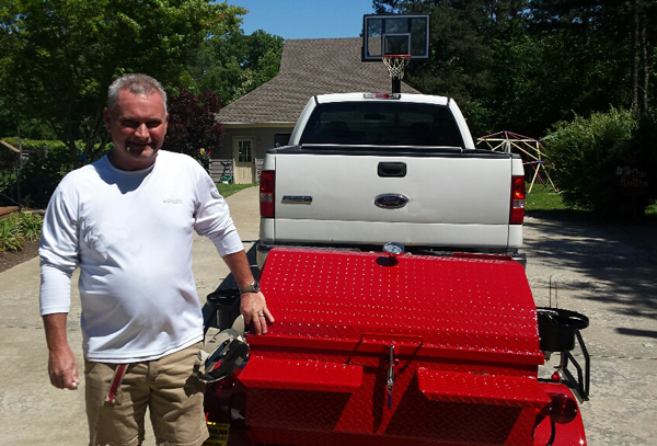 David in Boiling Springs, South Carolina.